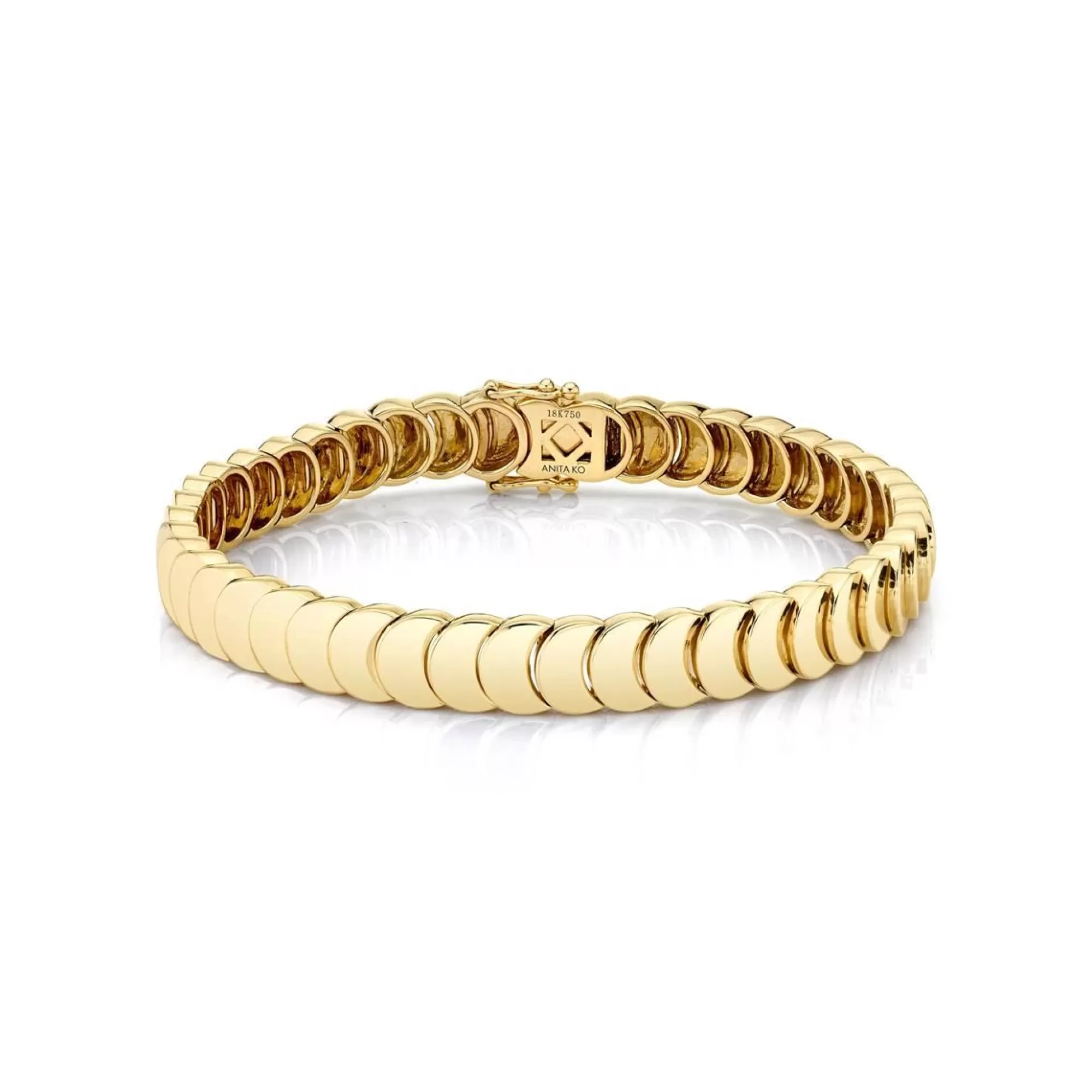 Anita Ko 18K Yellow Gold Luna Bracelet Cheap