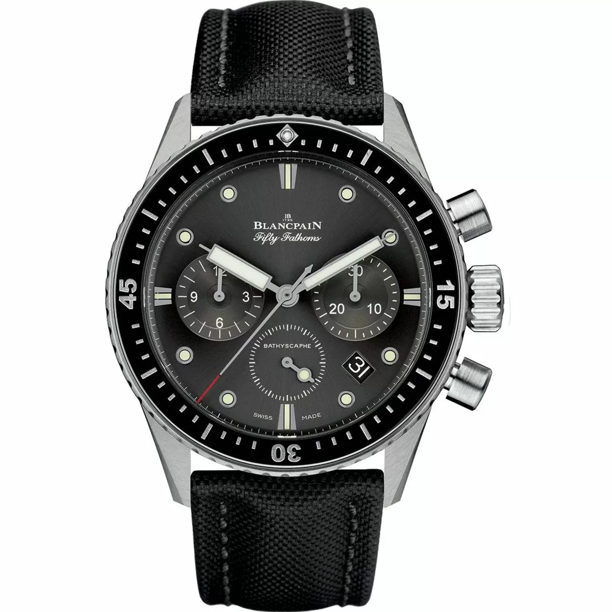 Blancpain Black Bathyscape Chronographe Flyback Sale