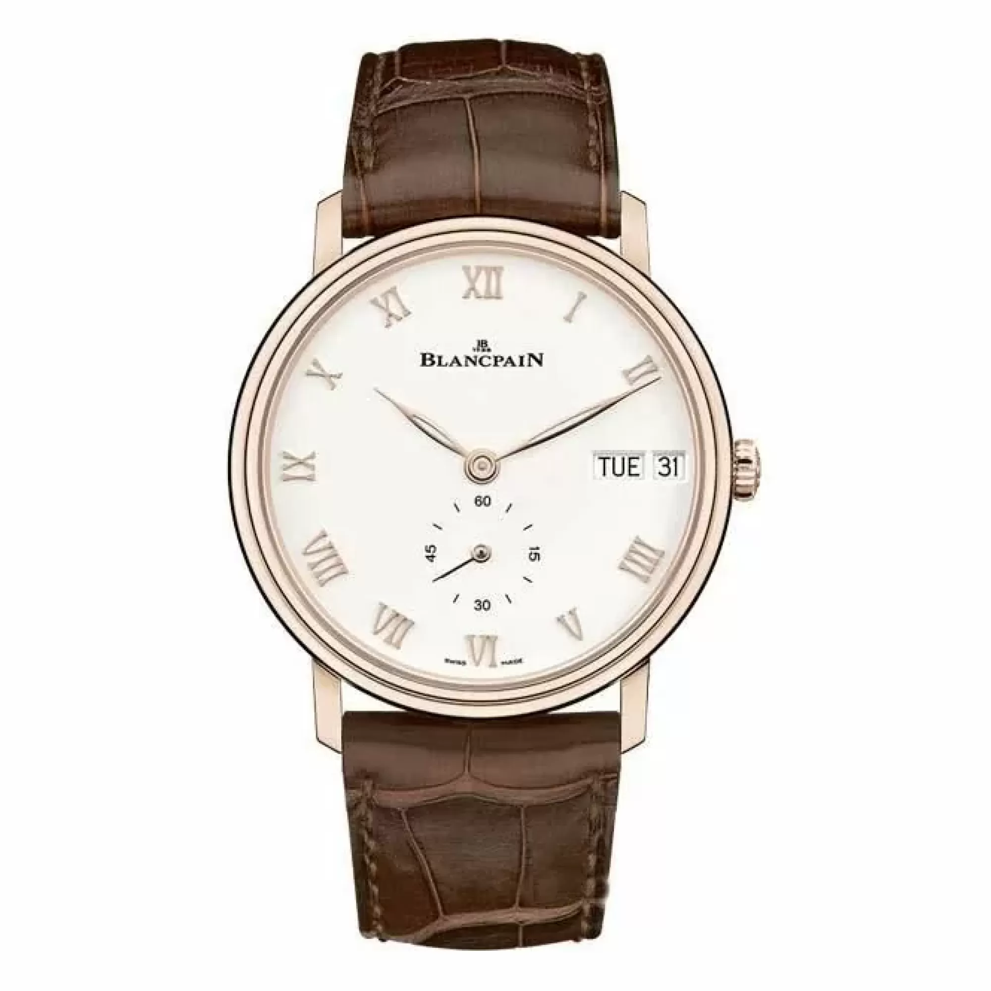 Blancpain Villeret Jour Date 18K Rose Gold 40Mm Automatic Outlet