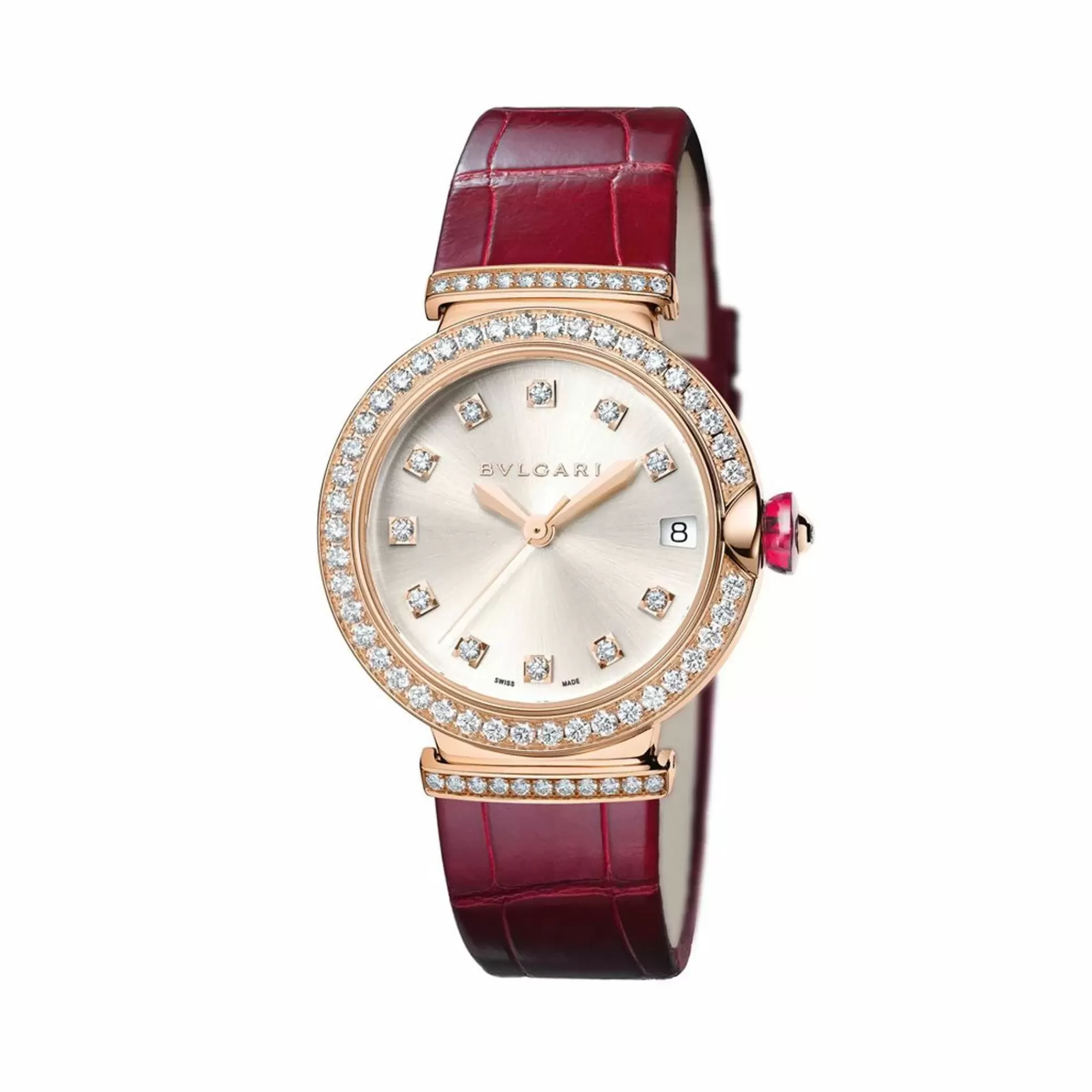 Bvlgari Lvcea Rose Gold Diamond Watch Best