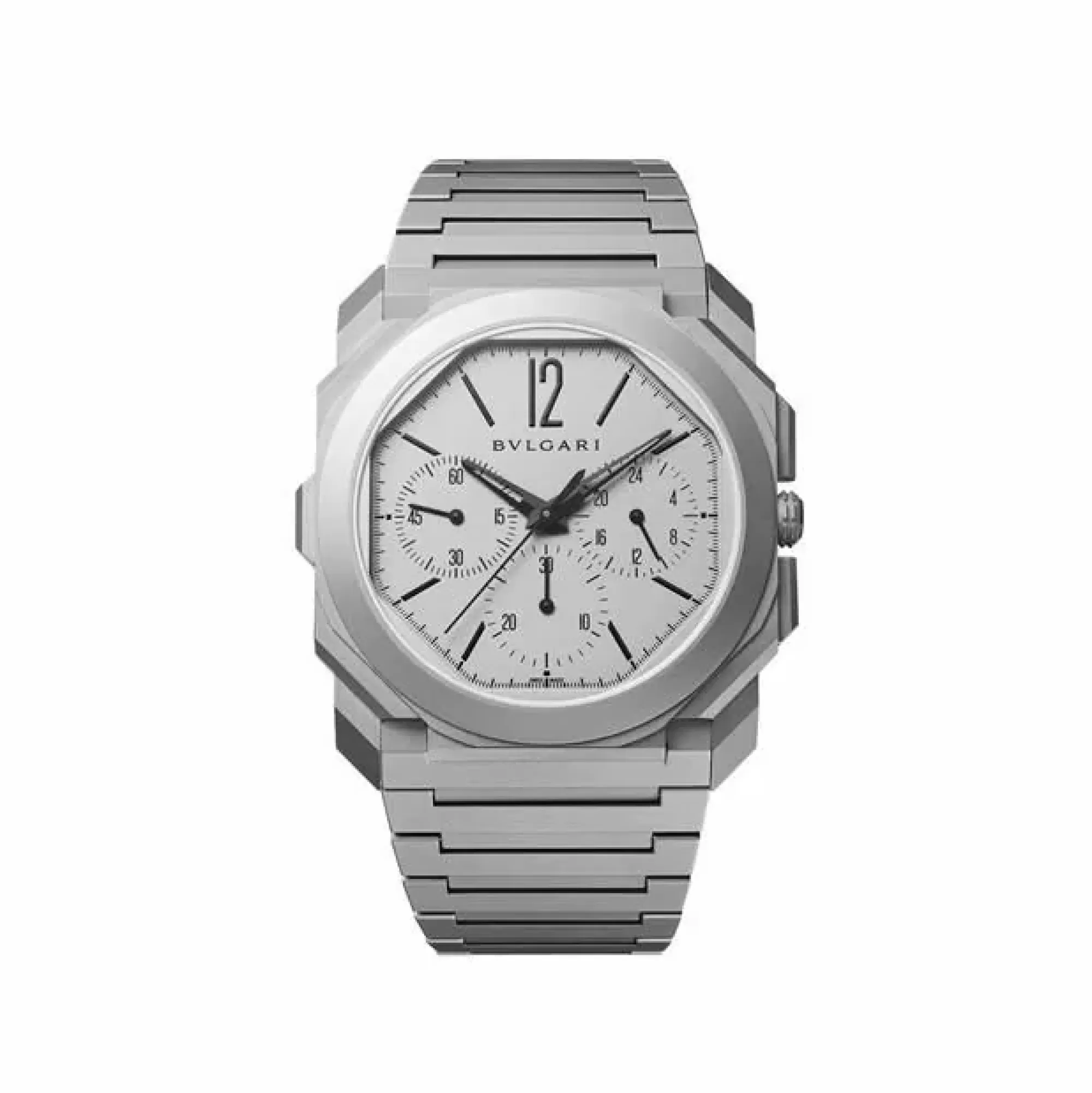 Bvlgari Octo Finissimo Chrono Gmt Titanium Grey Dial 42Mm Automatic Outlet