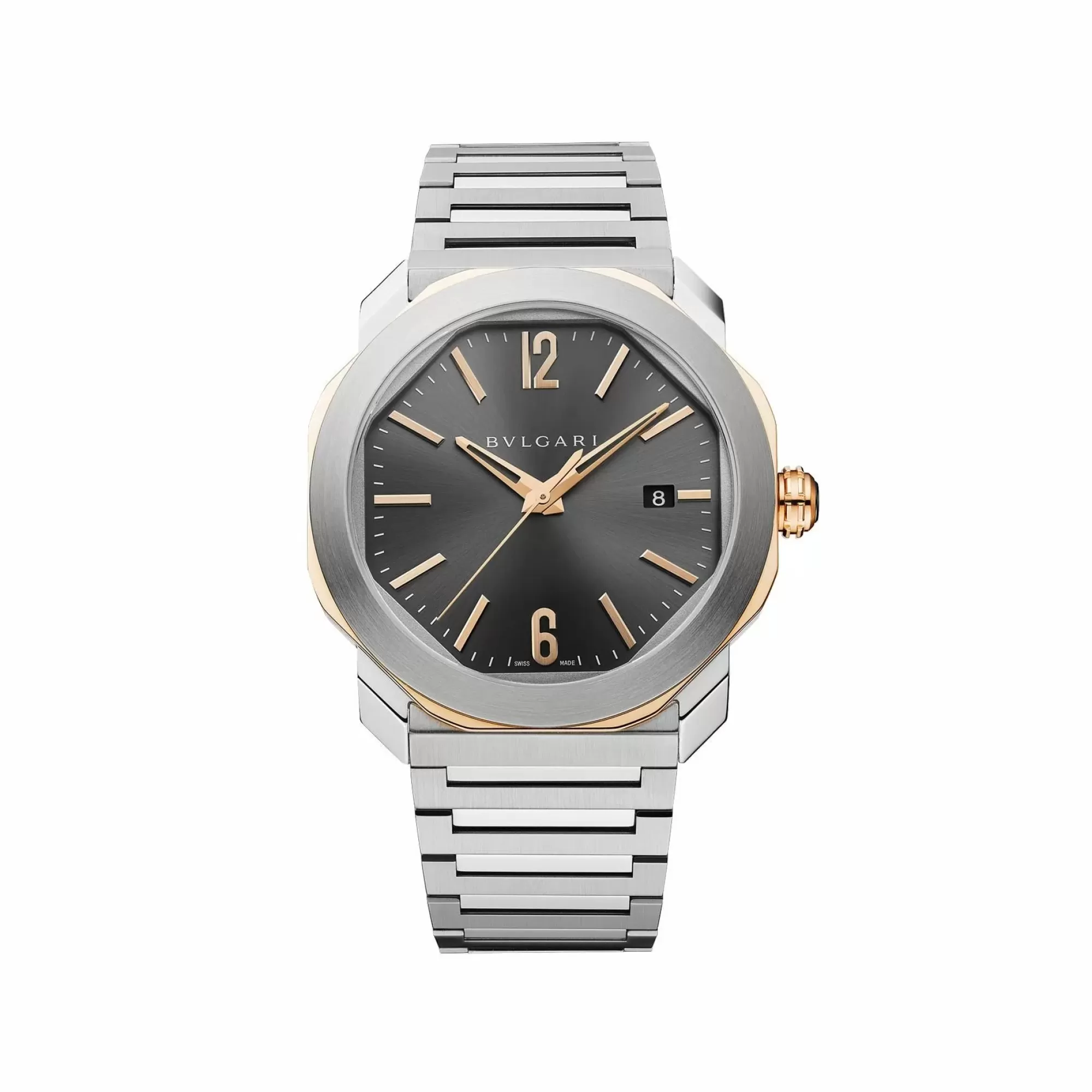 Bvlgari Octo Roma Two Tone 41Mm Watch Hot