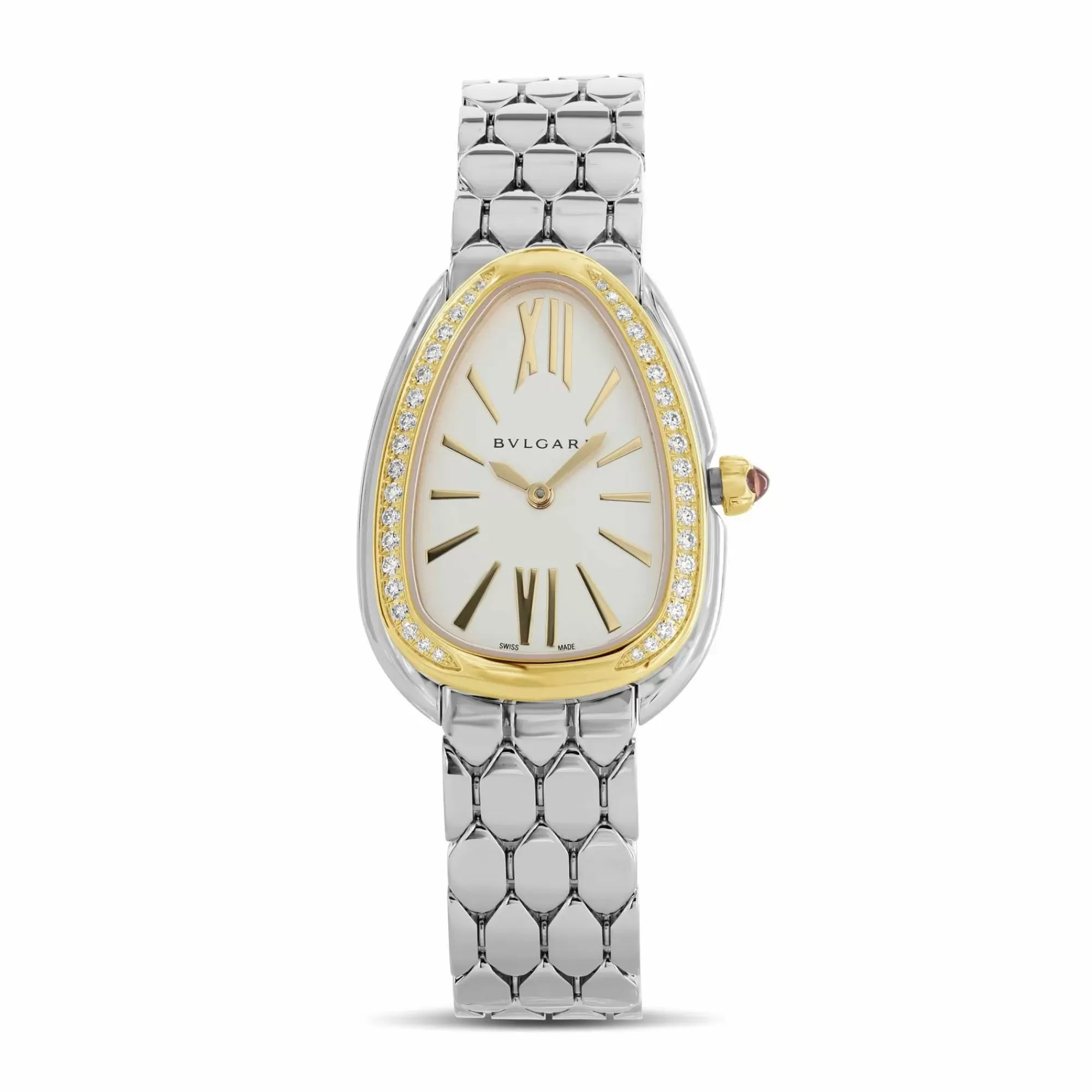 Bvlgari Serpenti Seduttori Two Tone Diamond Watch Cheap