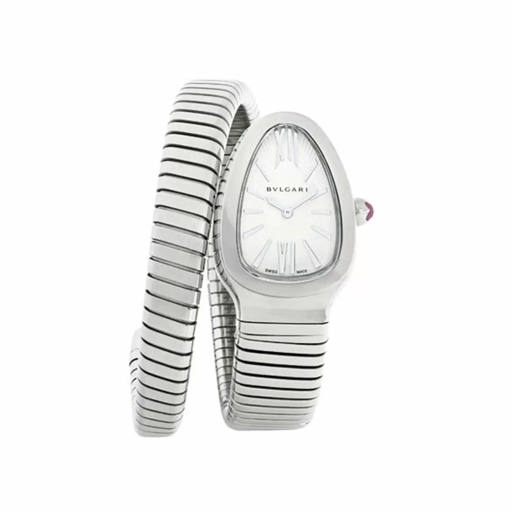 Bvlgari Serpenti Stainless Steel Single Spiral Watch Store