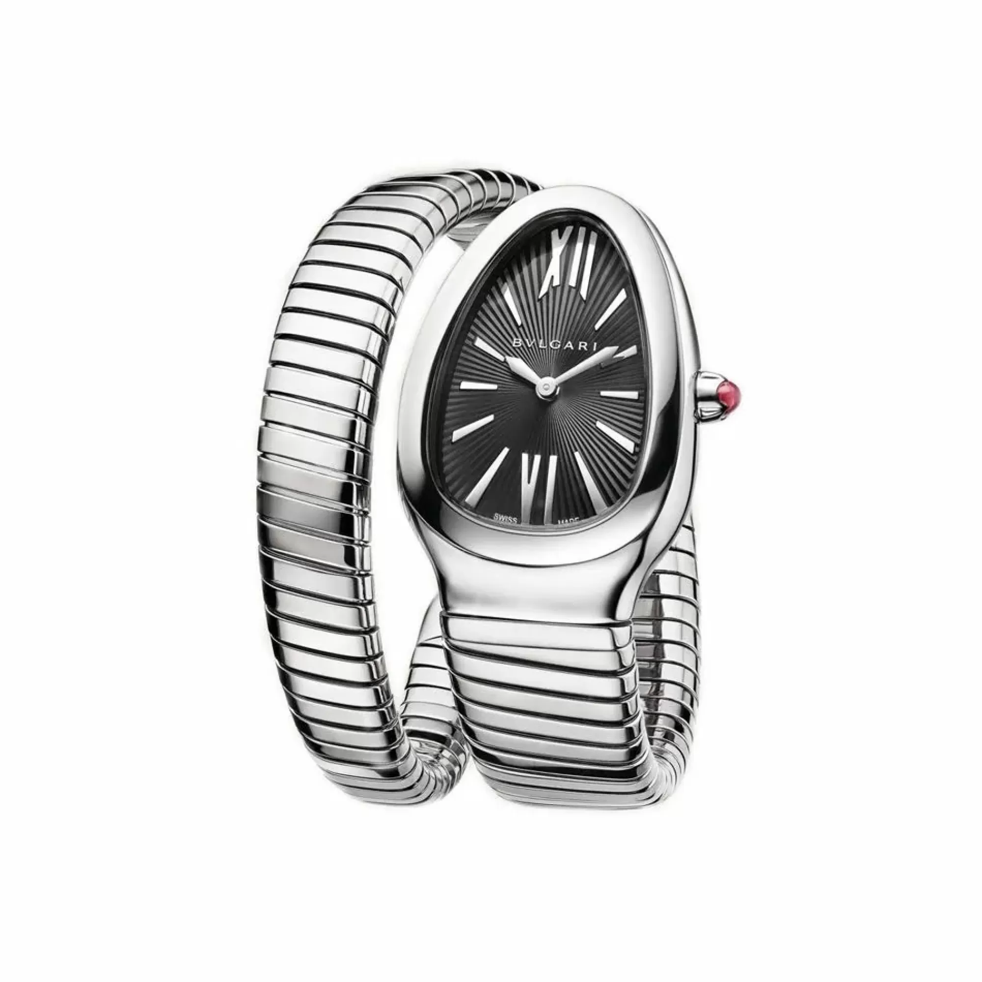 Bvlgari Serpenti Tubogas Stainless Steel Single Spiral Watch Shop