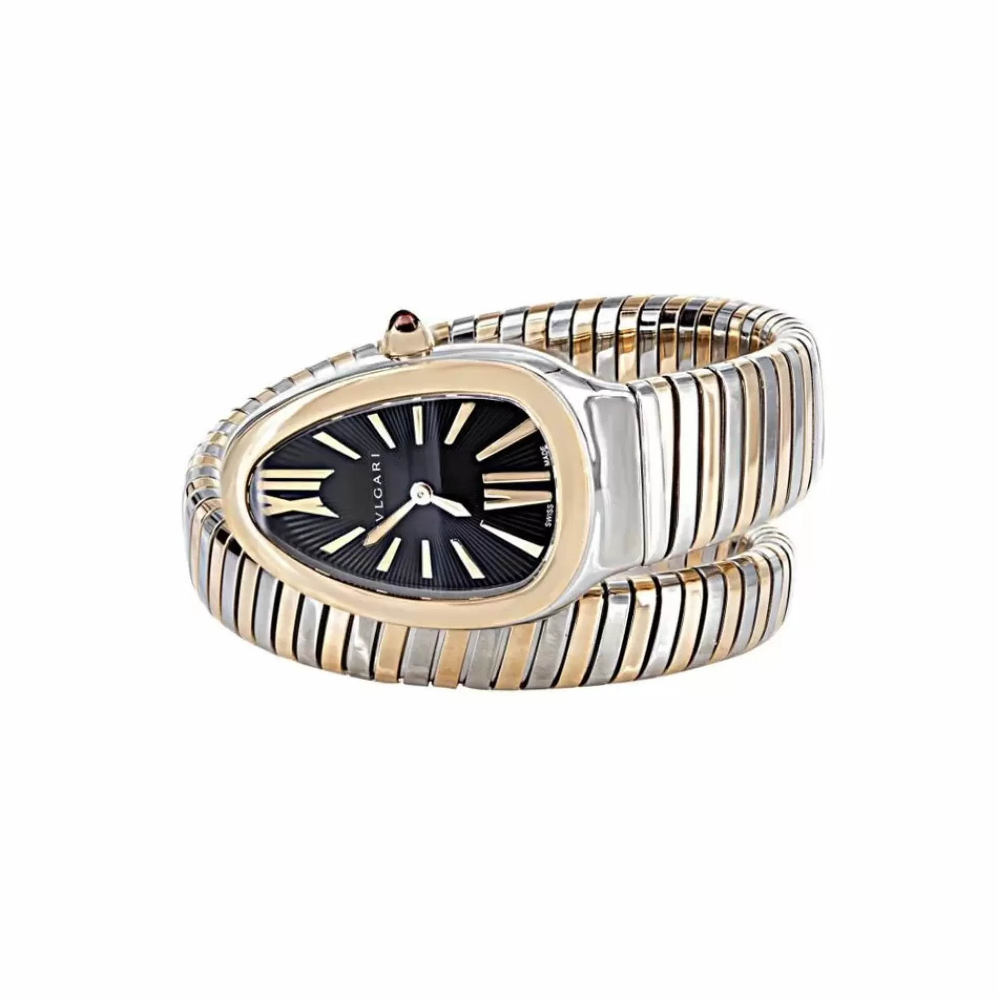 Bvlgari Serpenti Tubogas Two Tone Single Spiral Watch Flash Sale