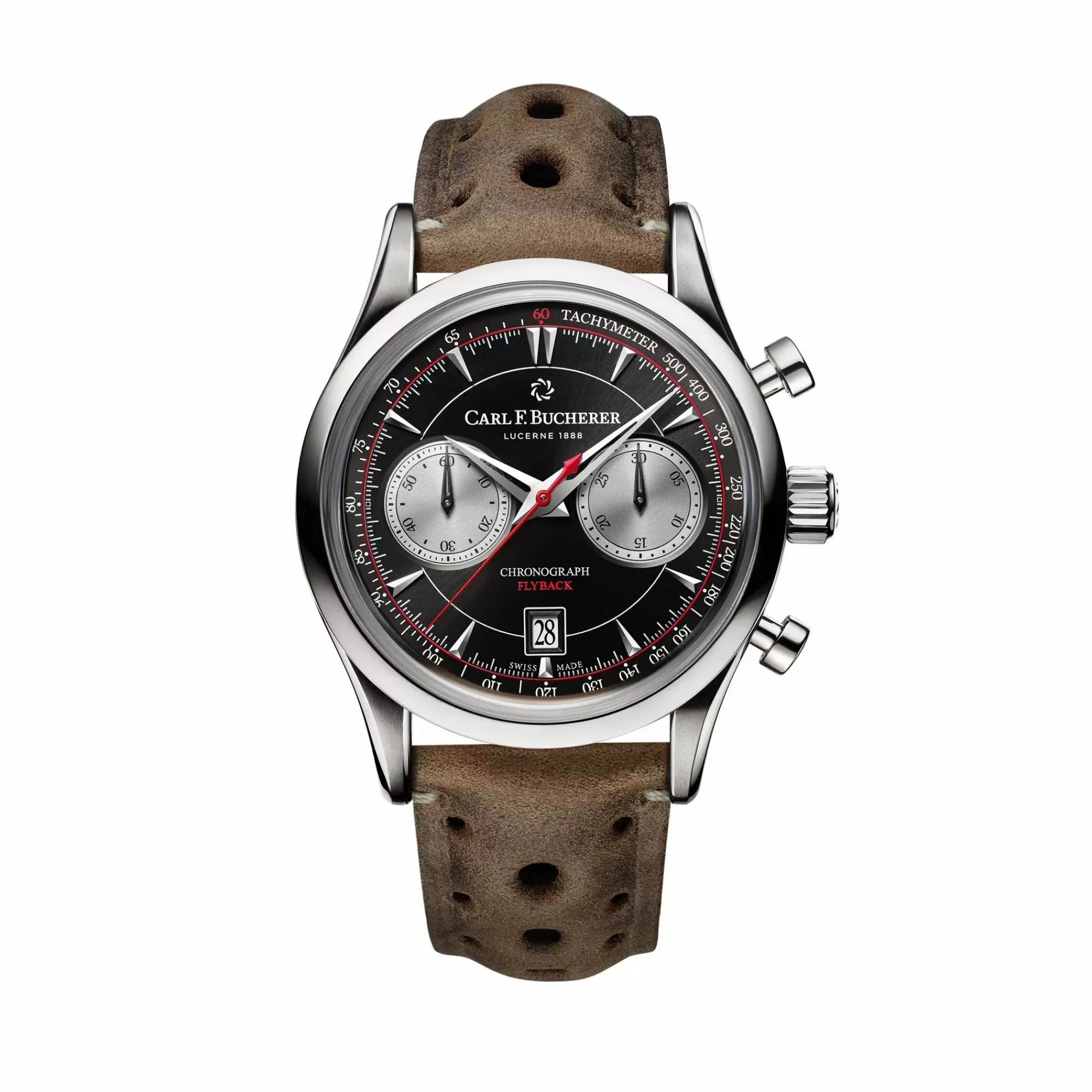 Carl F. Bucherer Manero Flyback Stainless Steel 43Mm Watch Store