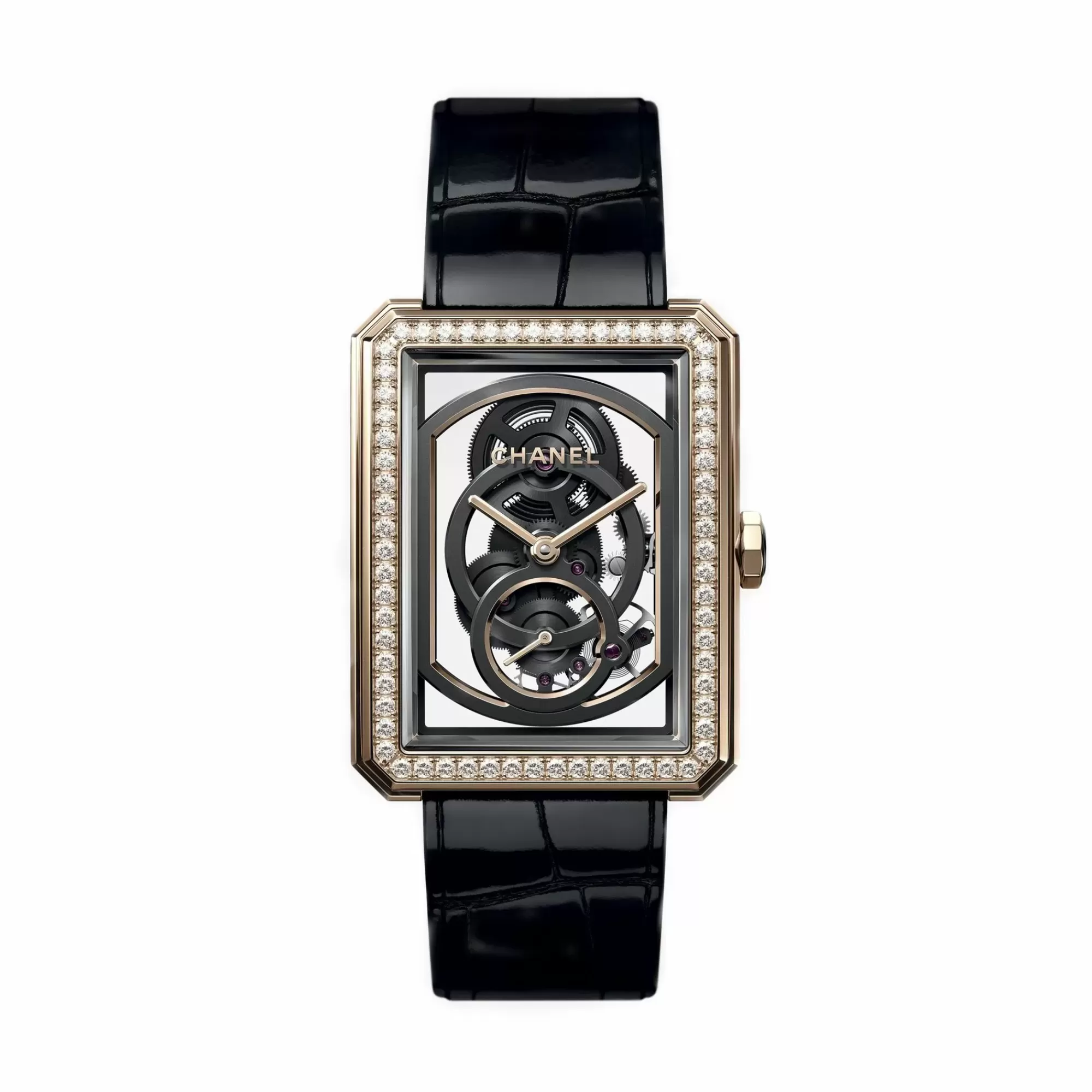 #N/A Chanel Boy Friend Skeleton Watch Shop