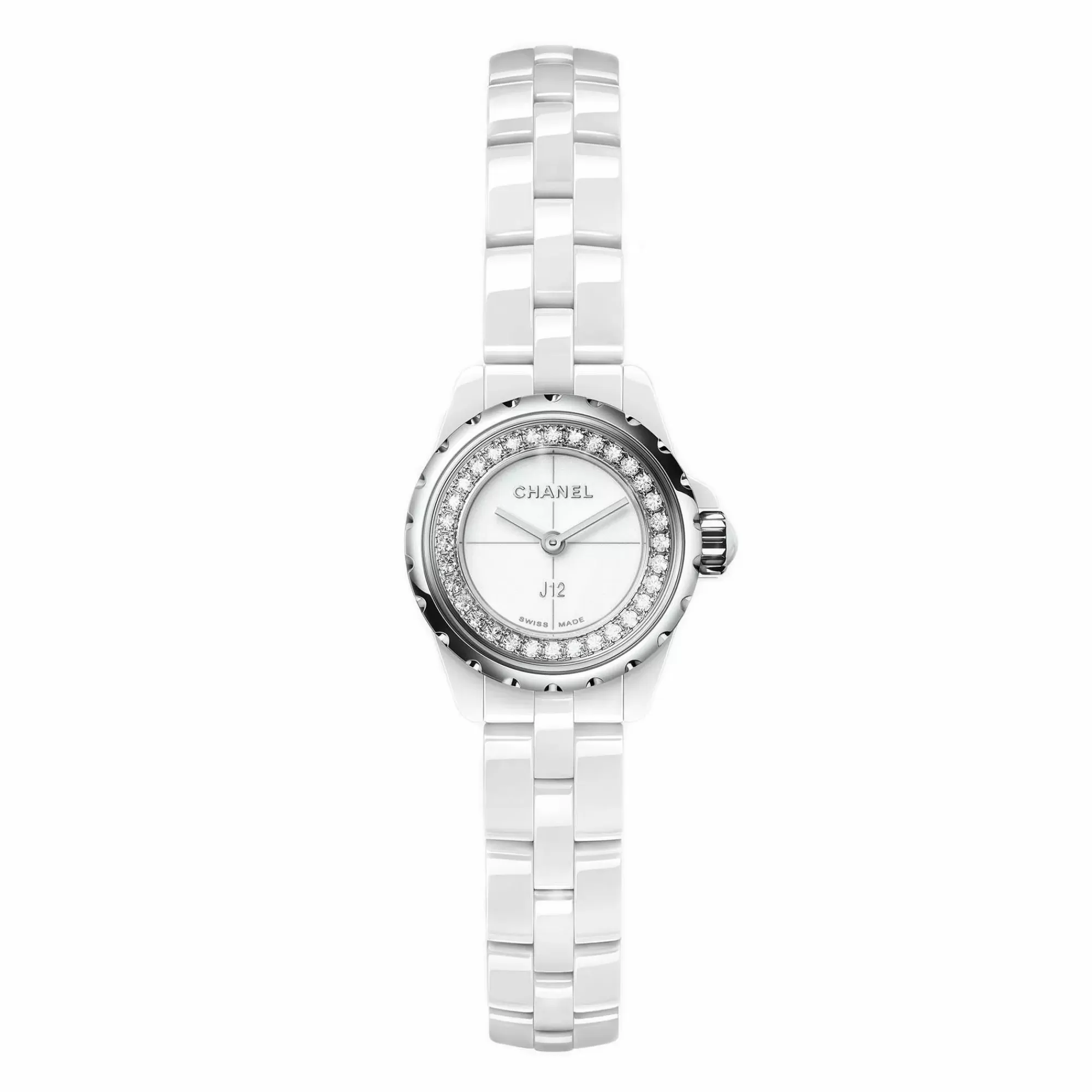 Chanel J12-Xs White Ceramic Diamond Watch Fashion