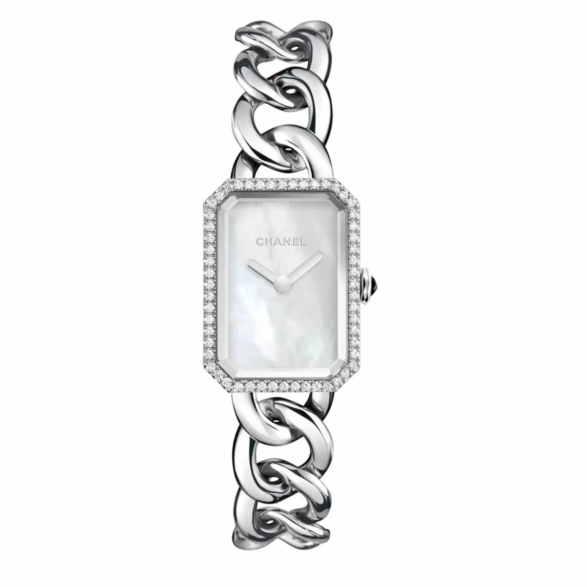 Chanel Premiere Steel Ladies Mother Of Pearl Watch Hot