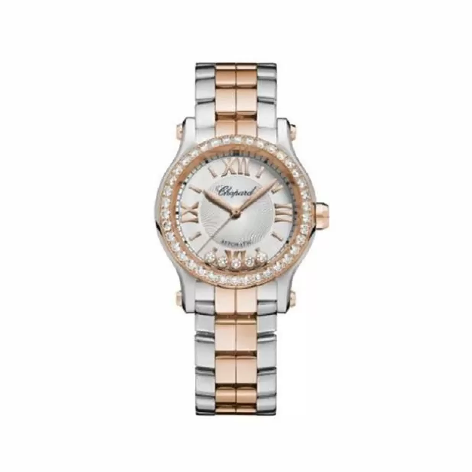 Chopard Happy Sport Diamond Two Tone Watch Clearance