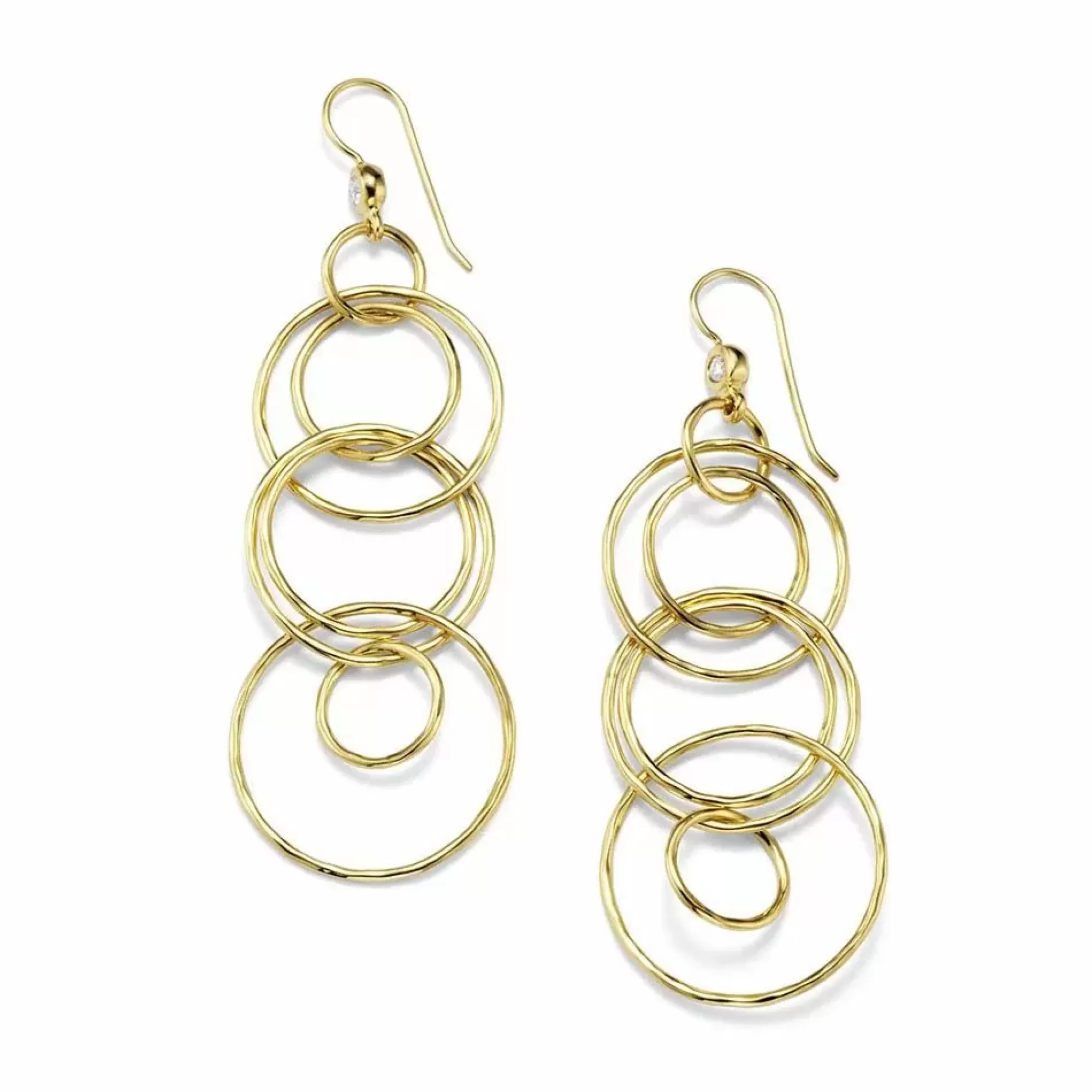 Ippolita Classico 18K Mini Jet Set Drop Earrings Cheap