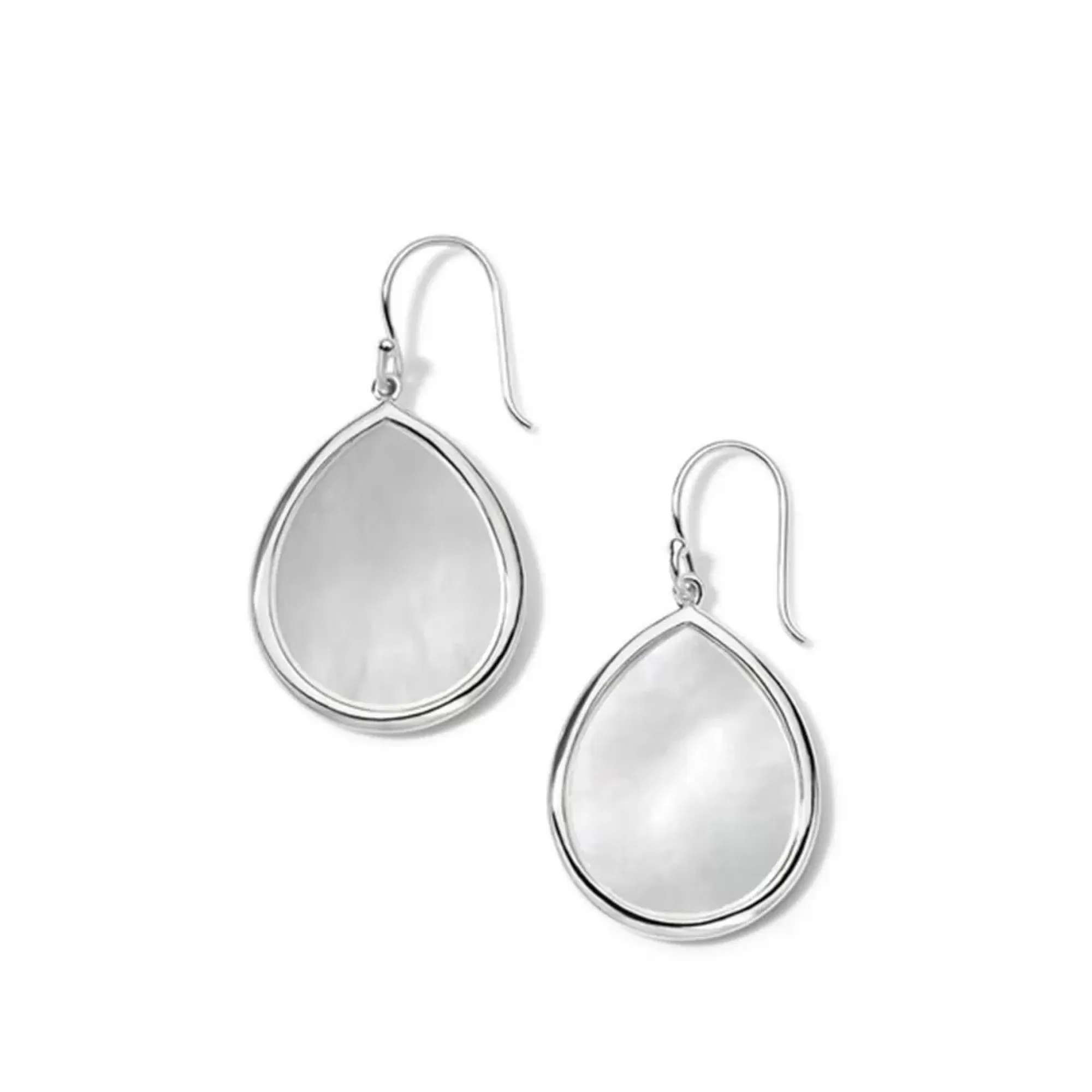 Ippolita Polished Rock Candy Sterling Silver Mother Of Peal Teardrop Earrings Discount