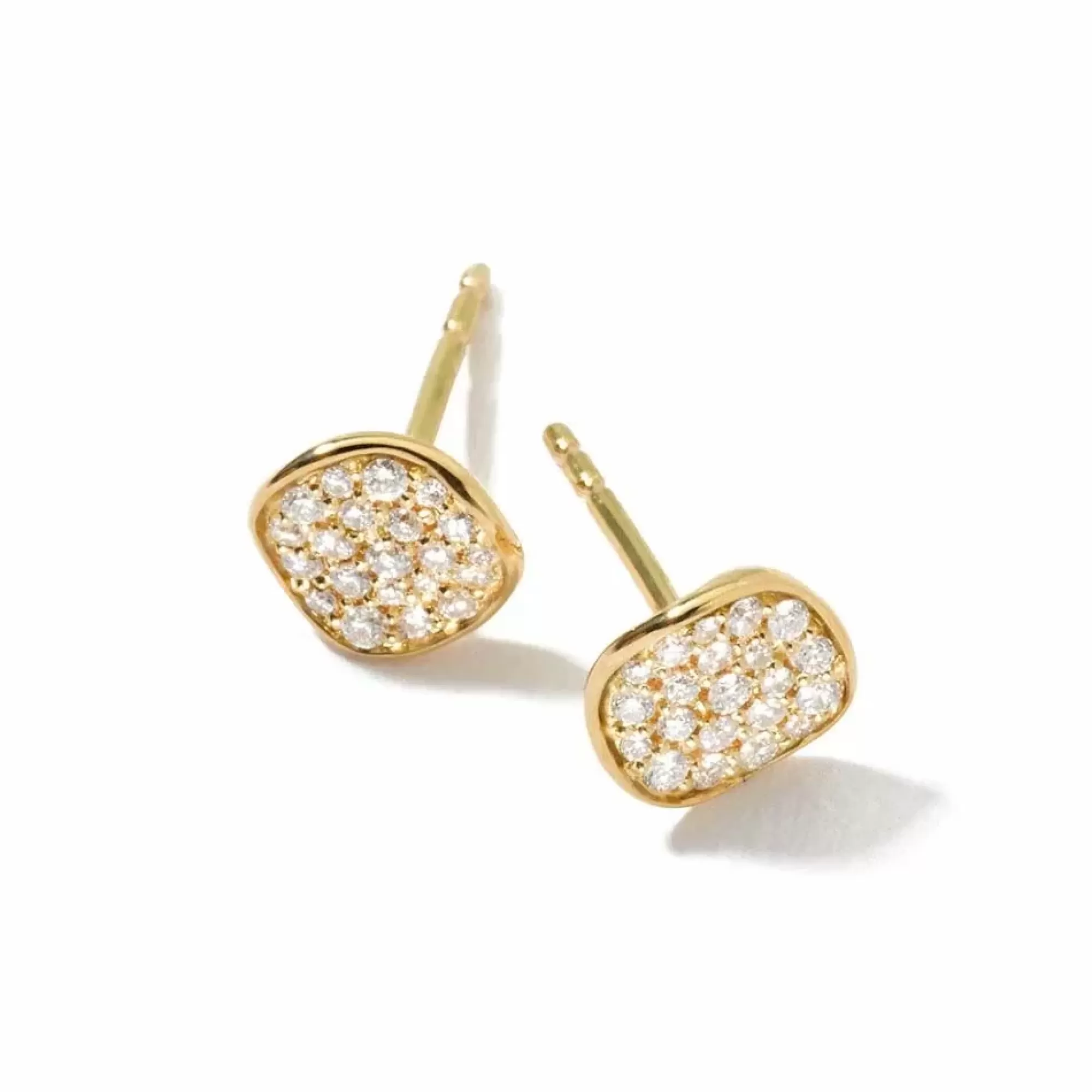 Ippolita Stardust 18K Mini Flower Diamond Stud Earrings Store