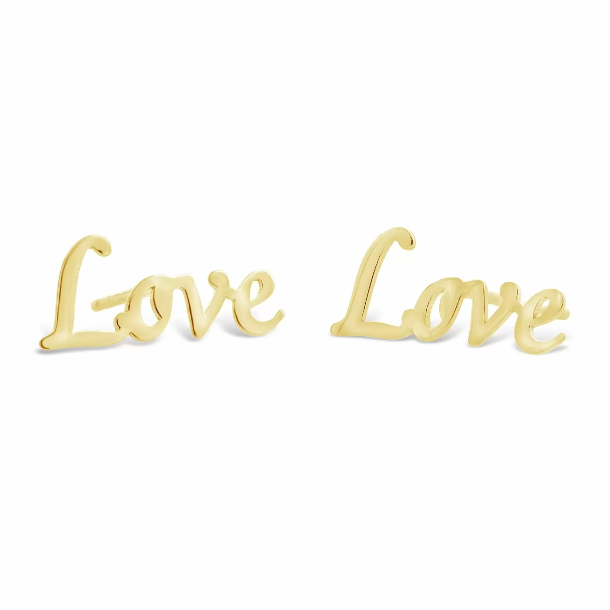 * London Collection 14K Yellow Gold Love Cutout Stud Earrings Online