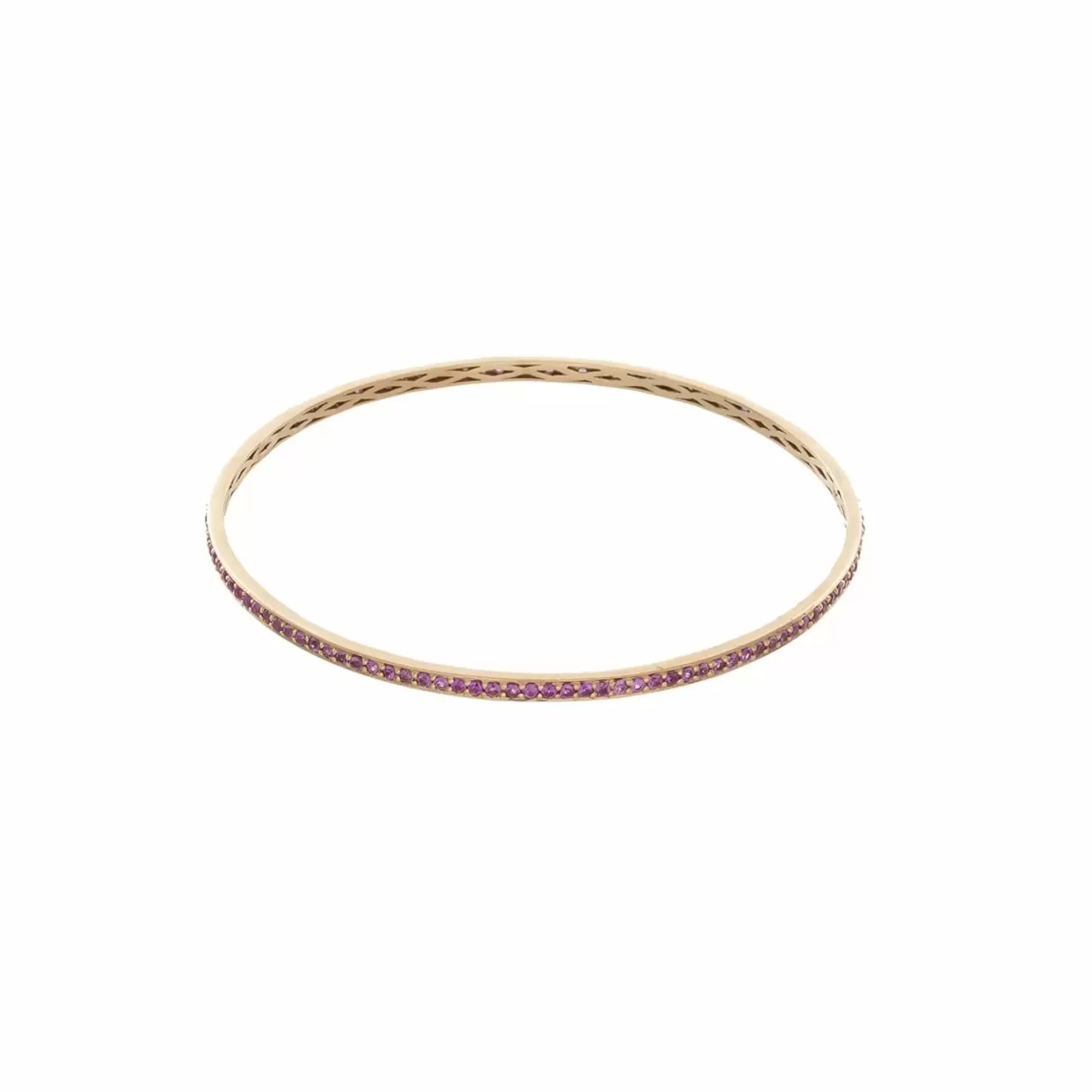 * London Collection Pink Sapphire Bangle Bracelet Cheap