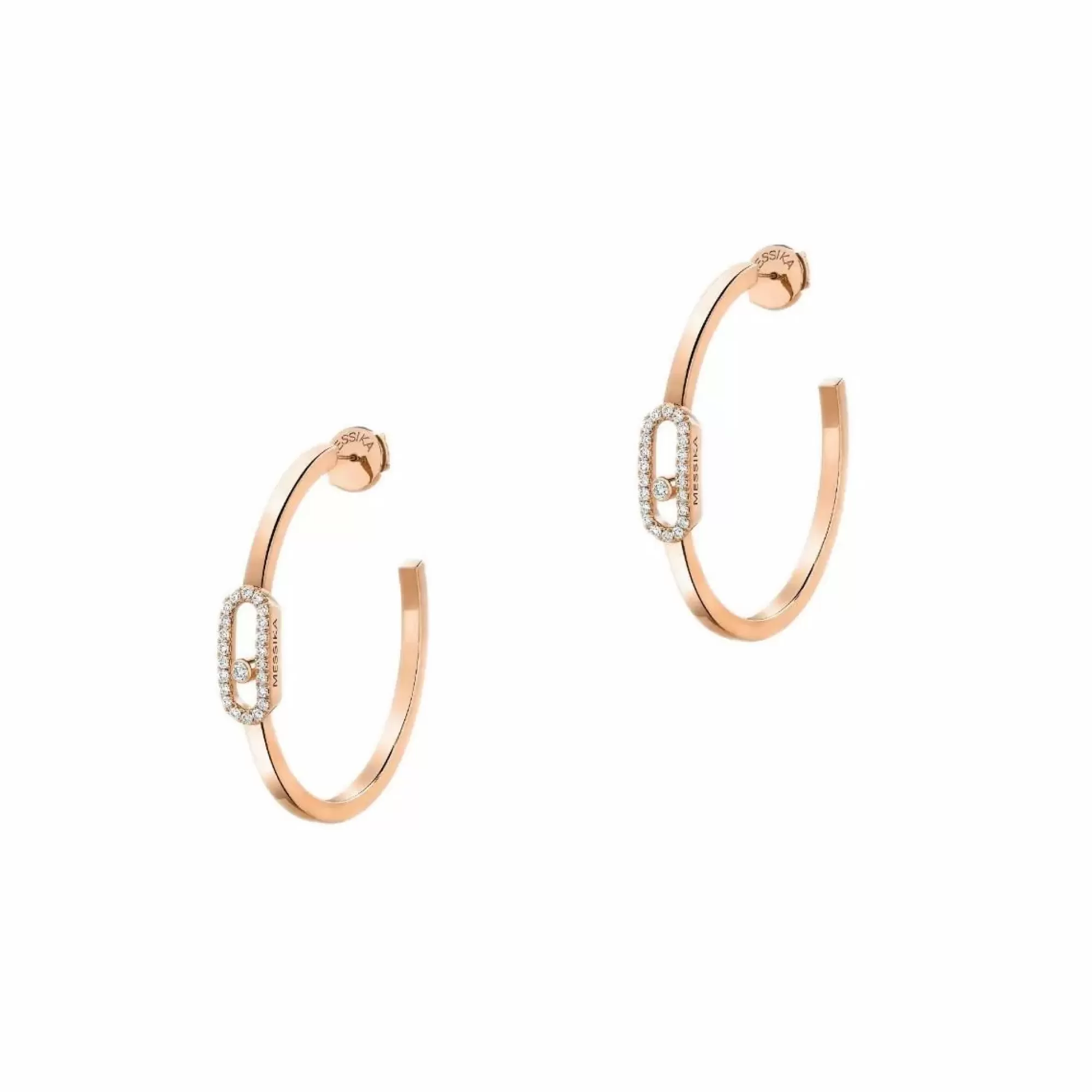 Messika Move Uno Small Diamond Hoops Discount