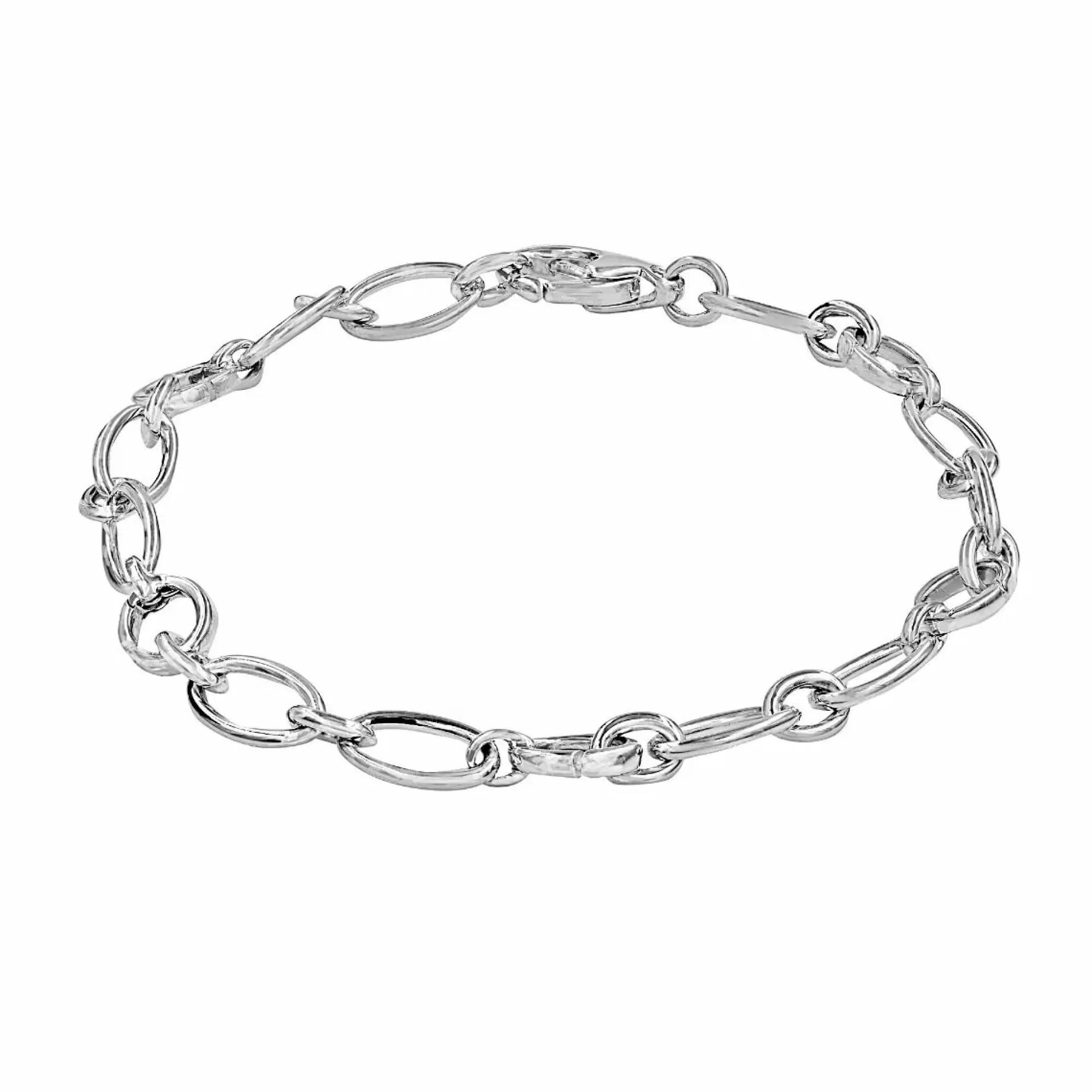 Monica Rich Kosann Sterling Silver Charm Link Bracelet Online