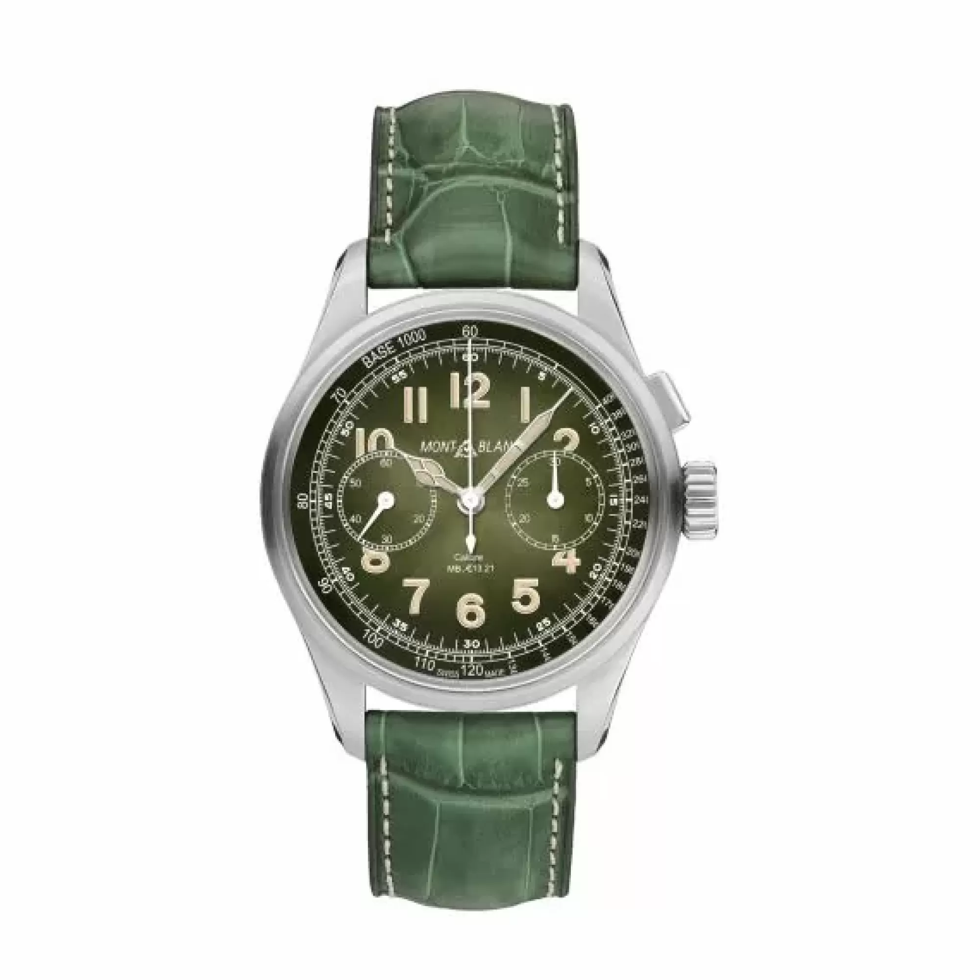 Montblanc 1858 Monopusher Chronograph Green Dial Watch Online