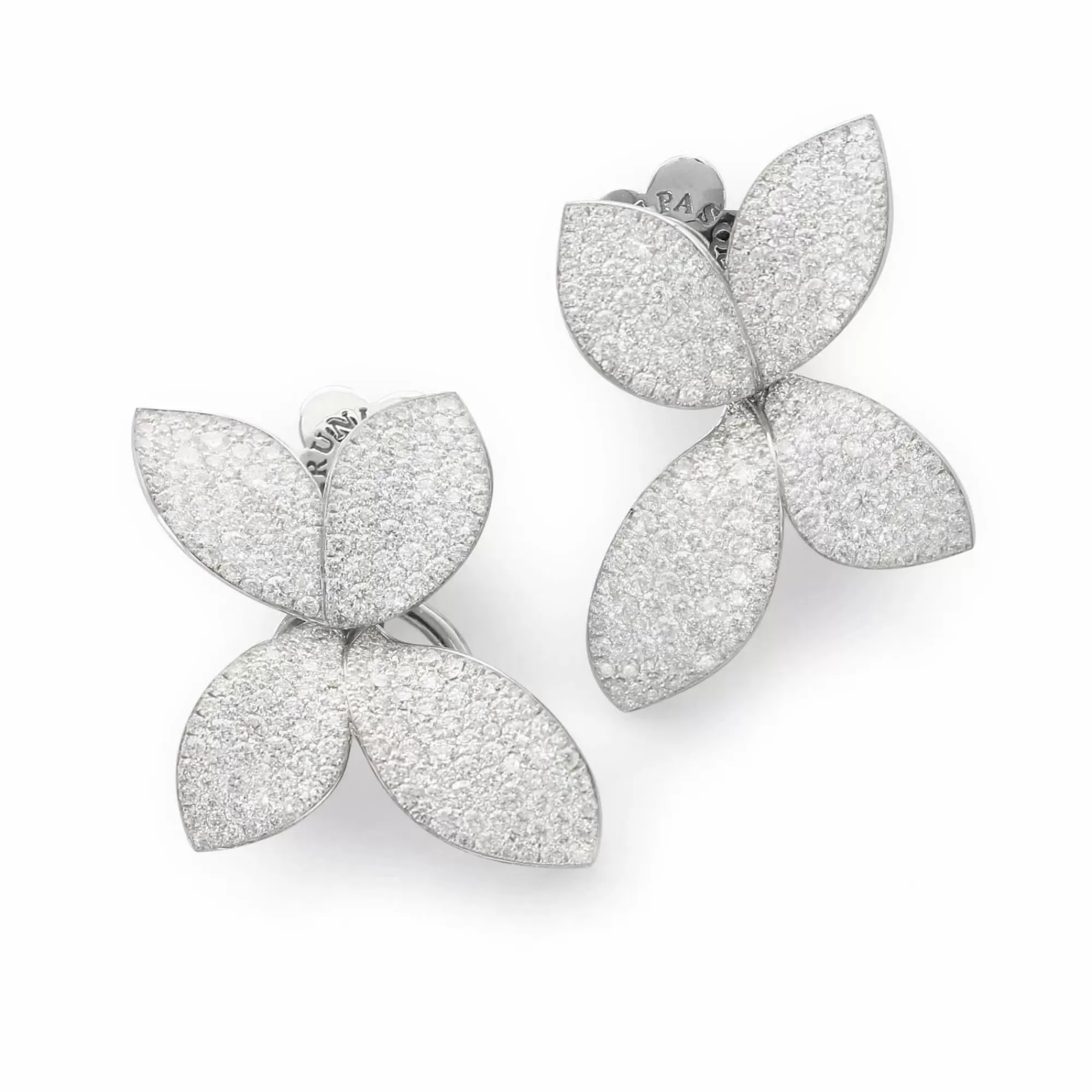 Pasquale Bruni Giardini Segreti Diamond Leaf Earrings Online