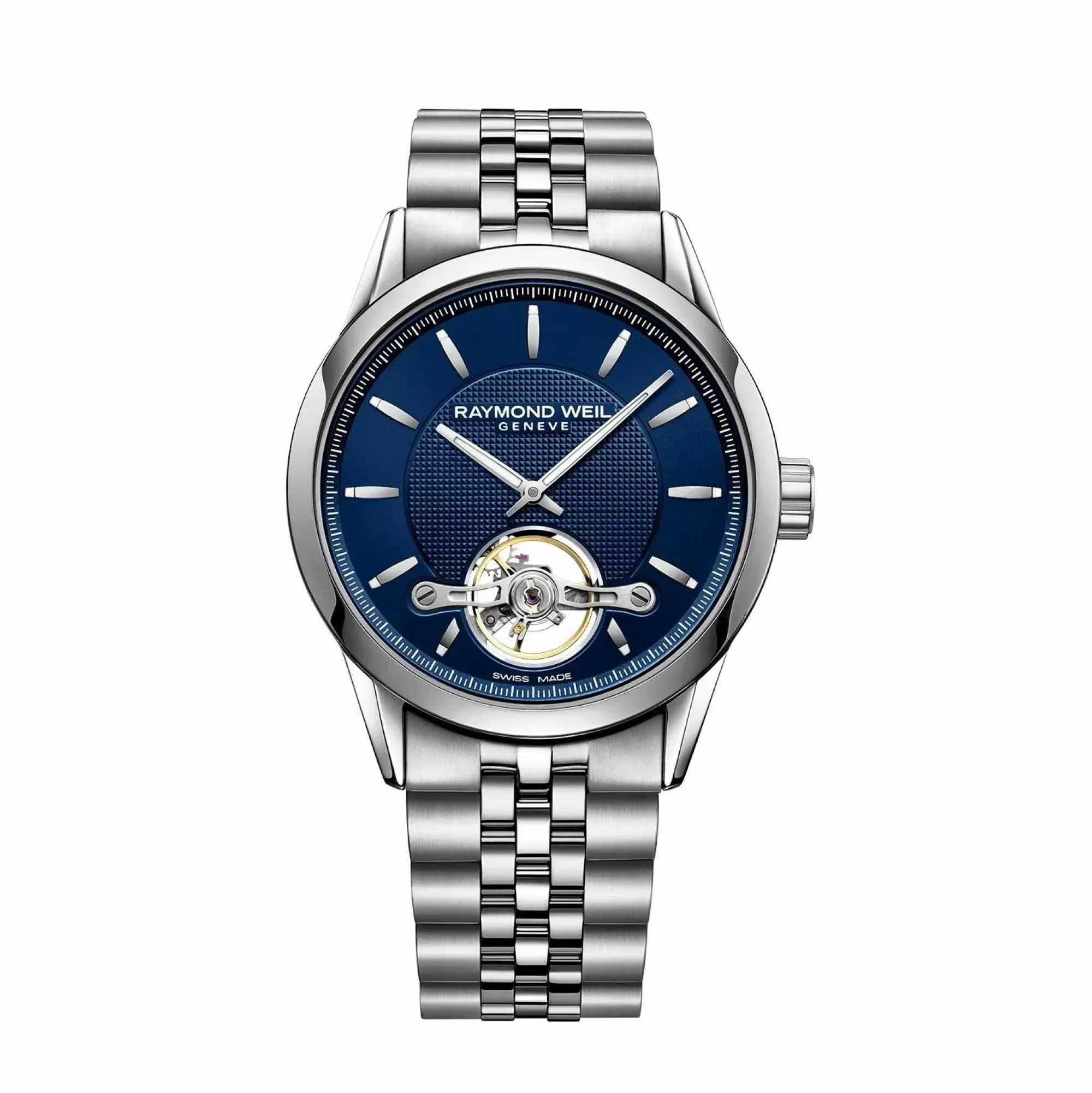 Raymond Weil Freelancer Blue Automatic Mens Watch New