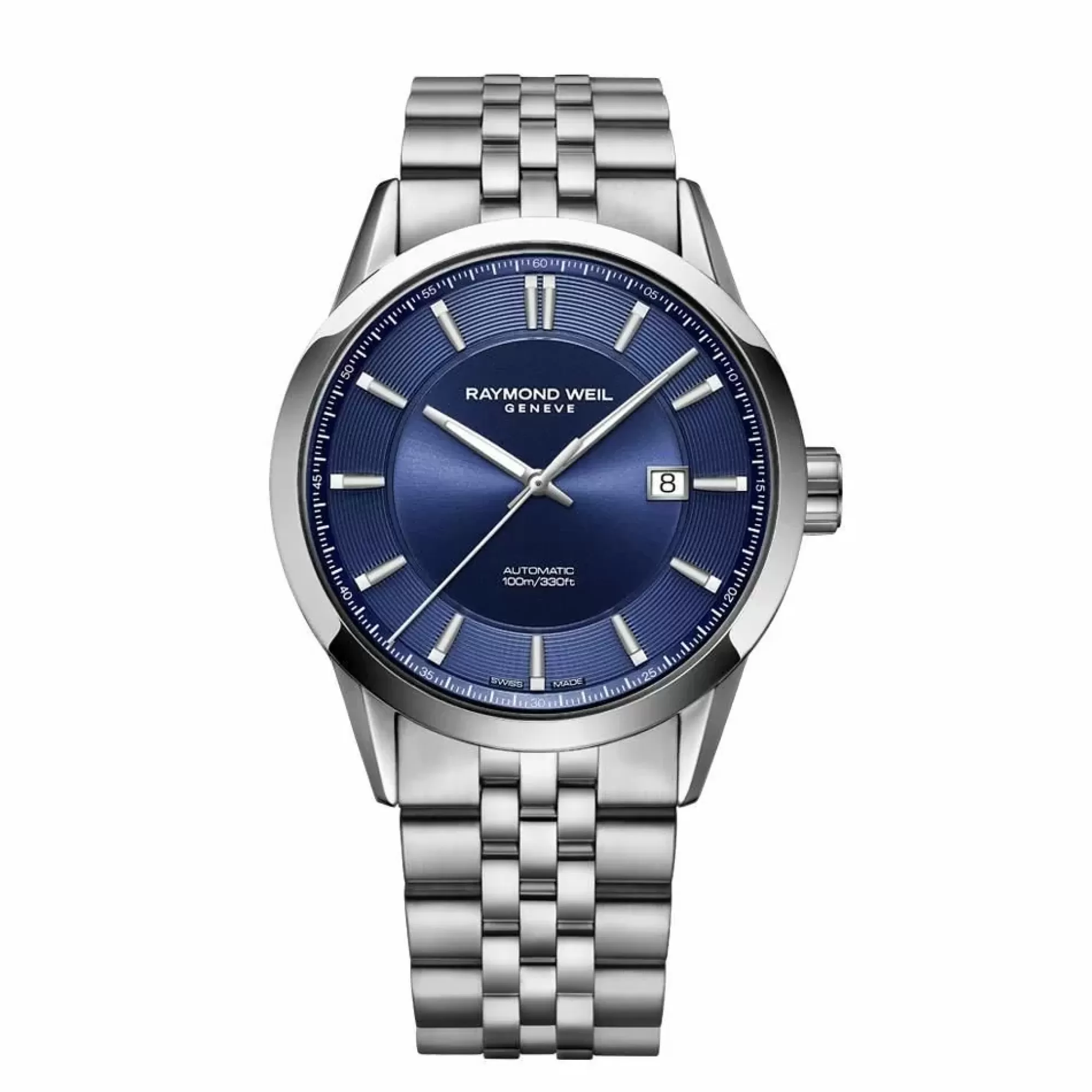 Raymond Weil Freelancer Blue Steel Date Clearance