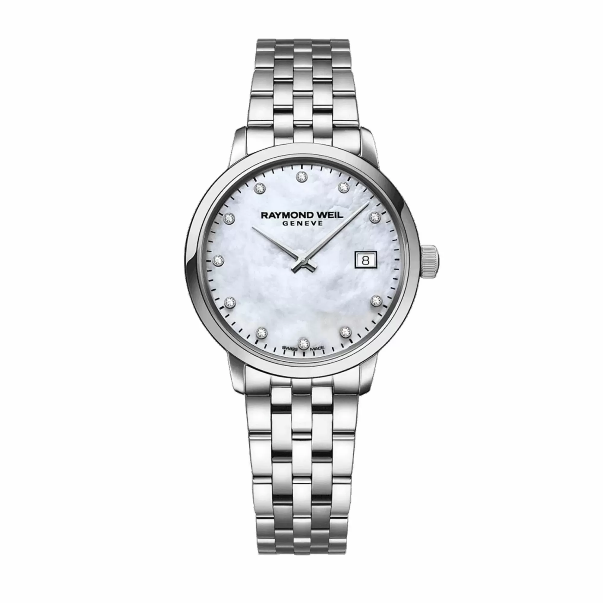 Raymond Weil Toccata Quartz Diamond White Mother Of Pearl Sale