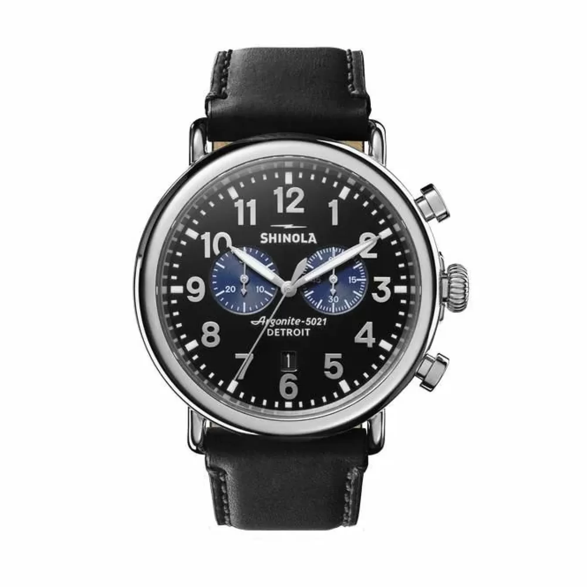 Shinola Runwell Chronograph Black 47Mm Cheap