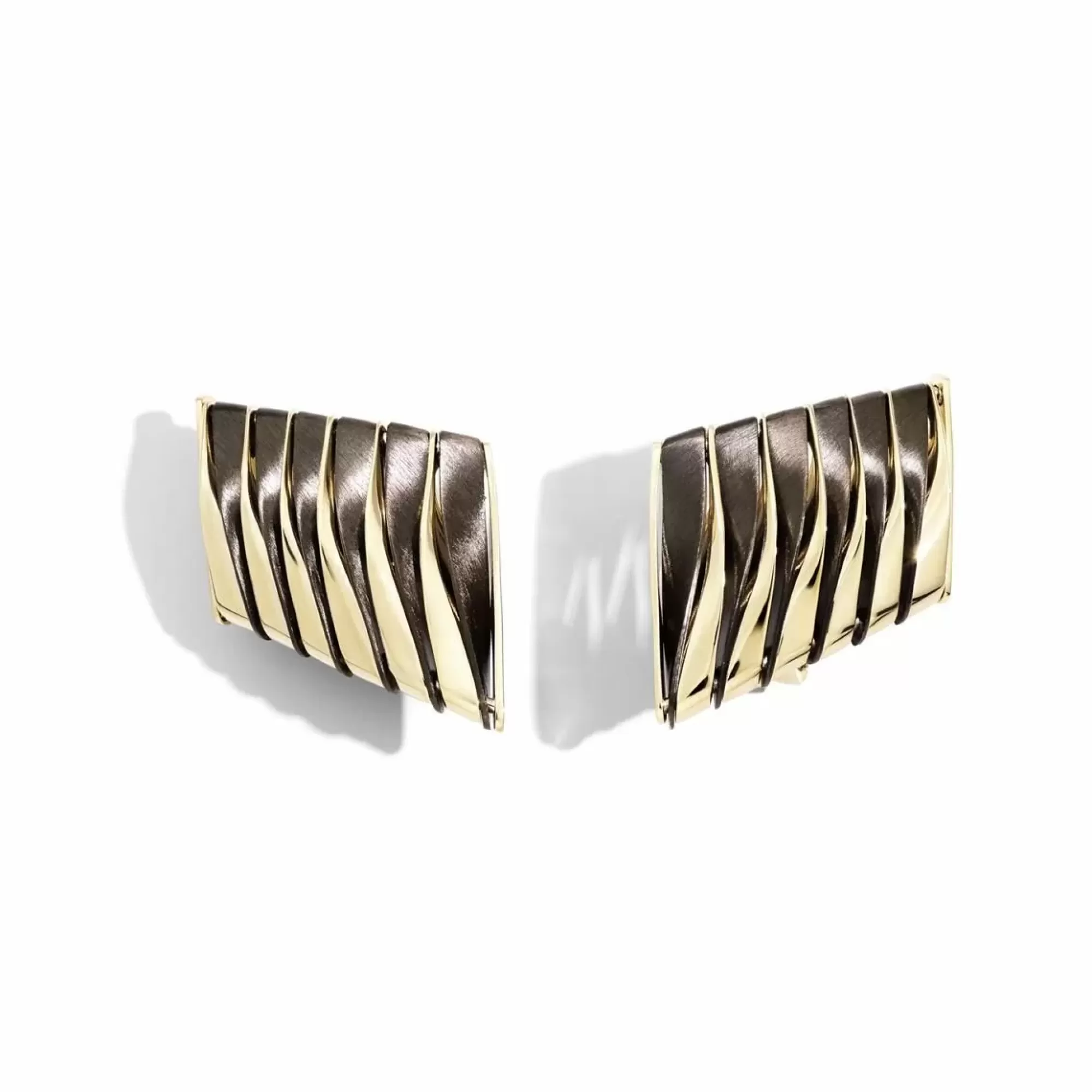 Vhernier Coucher Du Soleil 18K Rose Gold And Bronze Earclips Online