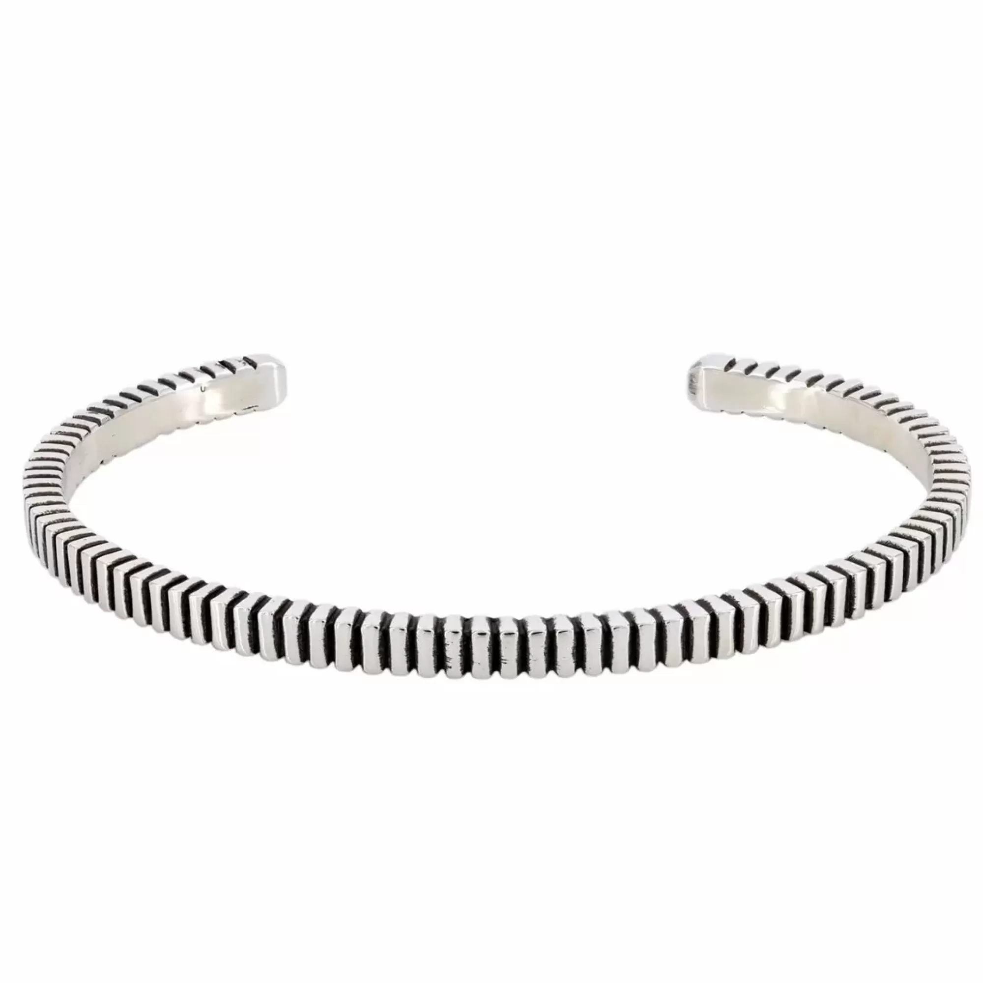 Zadeh New York Pegasus Medium Ribbed Cuff Bracelet Hot